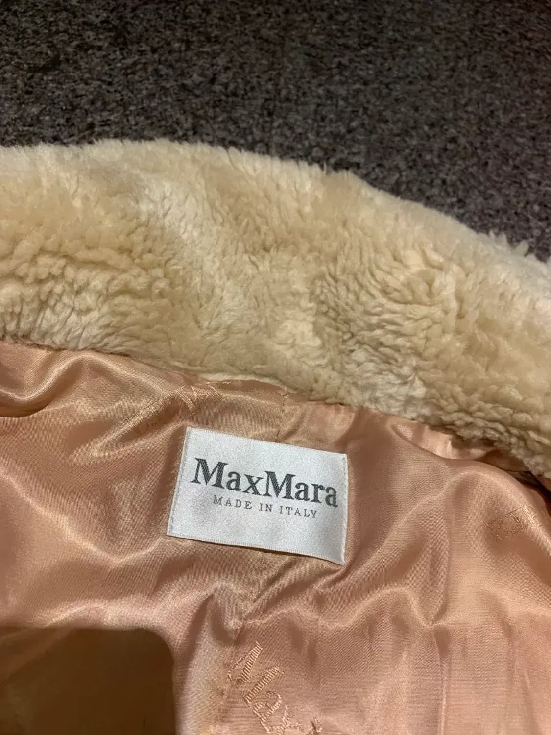 막스마라 Maxmara 양털코트 롱코트 롱후리스 자켓 상품이미지9