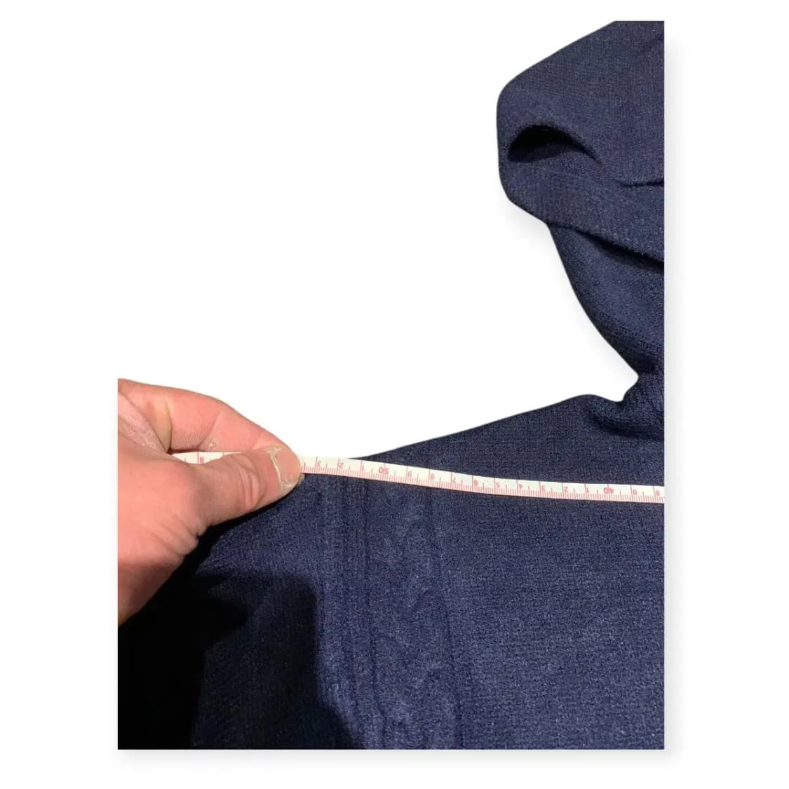 L)네이비 니트 후드 니트 밴딩 조거팬츠 츄리닝셋업 트레이닝복세트 상품이미지6