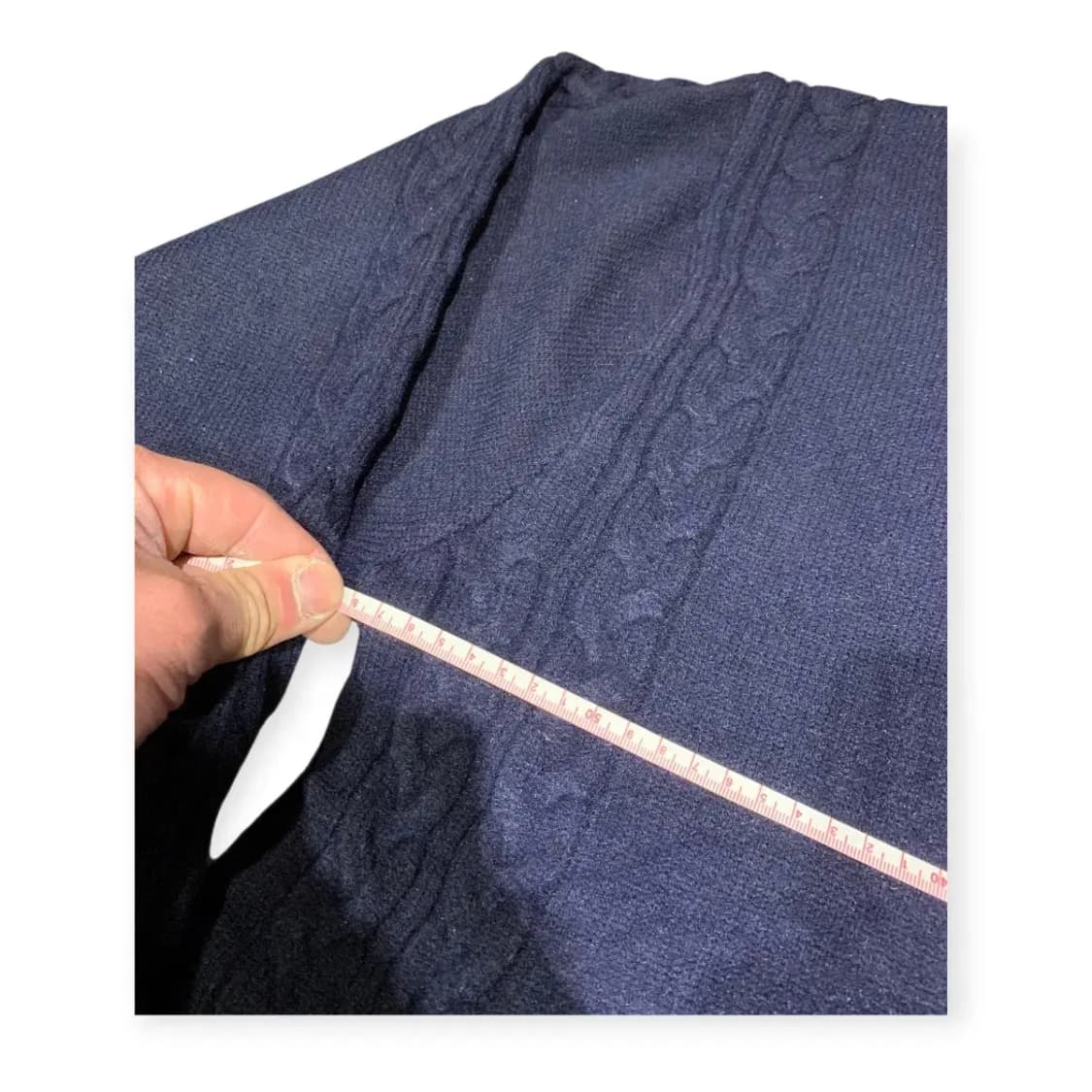 L)네이비 니트 후드 니트 밴딩 조거팬츠 츄리닝셋업 트레이닝복세트 상품이미지7