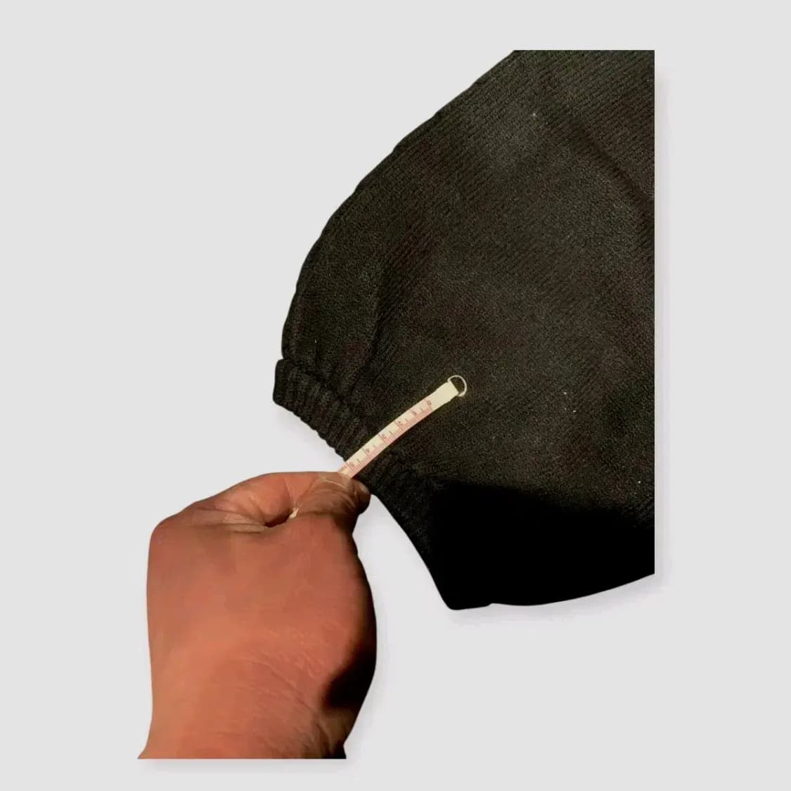 L)블랙 니트 후드 니트 밴딩 조거팬츠 츄리닝셋업 트레이닝복세트 상품이미지10