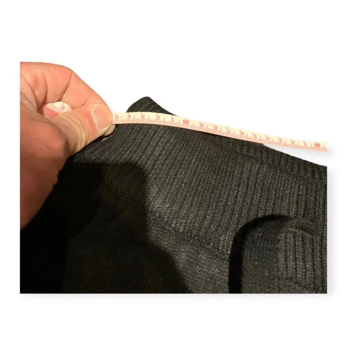 L)블랙 니트 후드 니트 밴딩 조거팬츠 츄리닝셋업 트레이닝복세트 상품이미지8