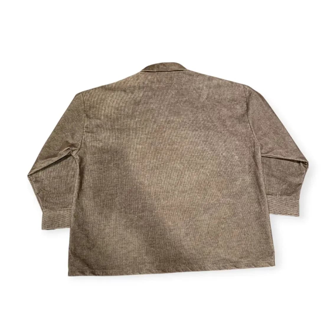 4XL)러기드하우스 다크그레이 오버핏 데님 셔츠 루즈핏셔츠 빈티지셔츠 상품이미지2