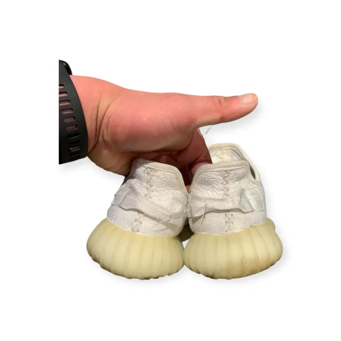 260)아디다스 이지부스트 350 V2 크림 화이트 상품이미지6