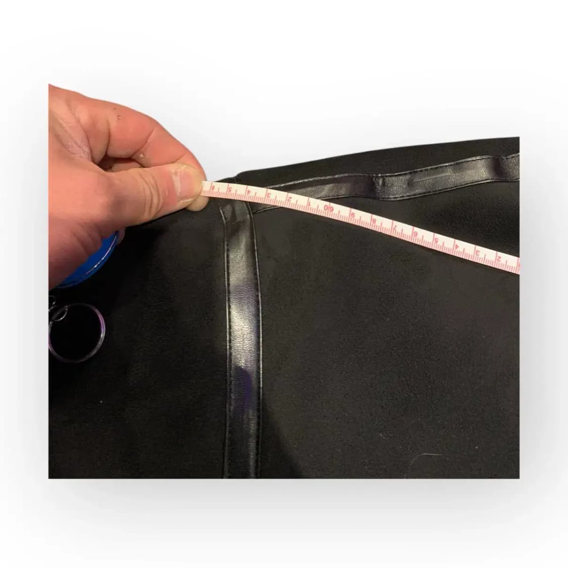 110)FLEUR 블랙 오버핏 스웨이드 숏 무스탕 퍼 자켓 가죽자웨 상품이미지5