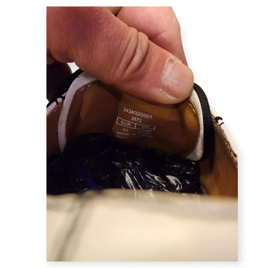 43,280)자라 아이보리 화이트 옥스포드 콘트라스트 볼륨 더비슈즈 워커 상품이미지6