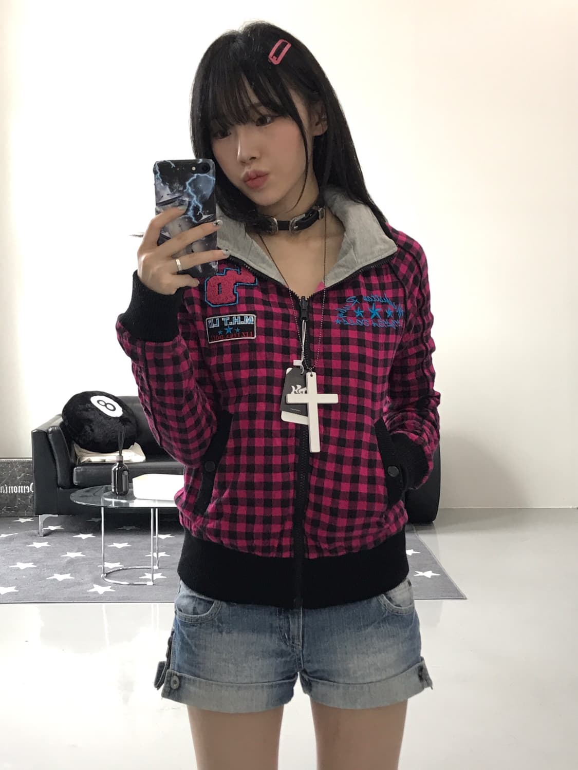 Lizlisa Doll Y2k Reversible Jackets 상품이미지4