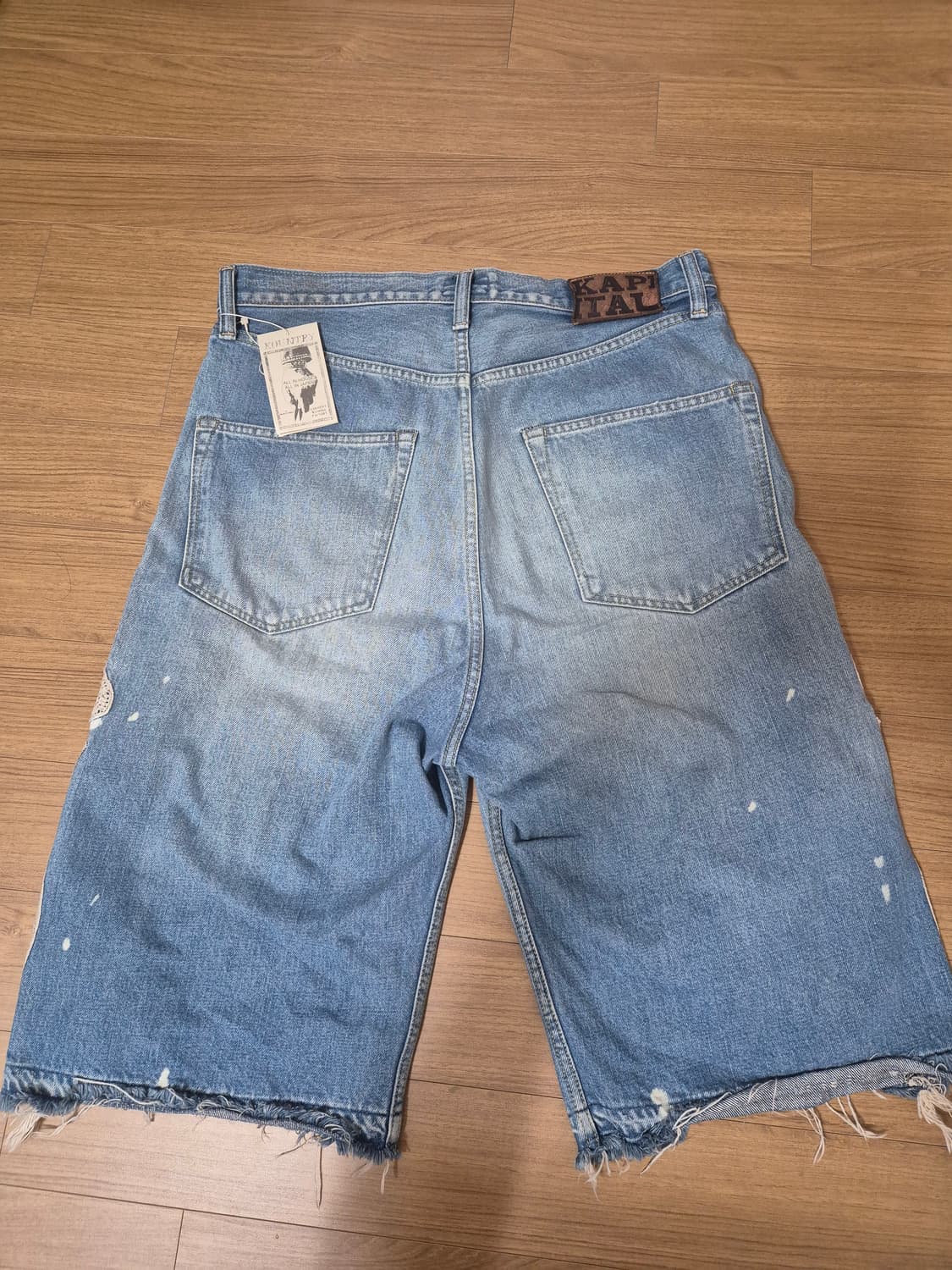캐피탈 본 데님 쇼츠 반바지 32사이즈(택포함) 상품이미지2
