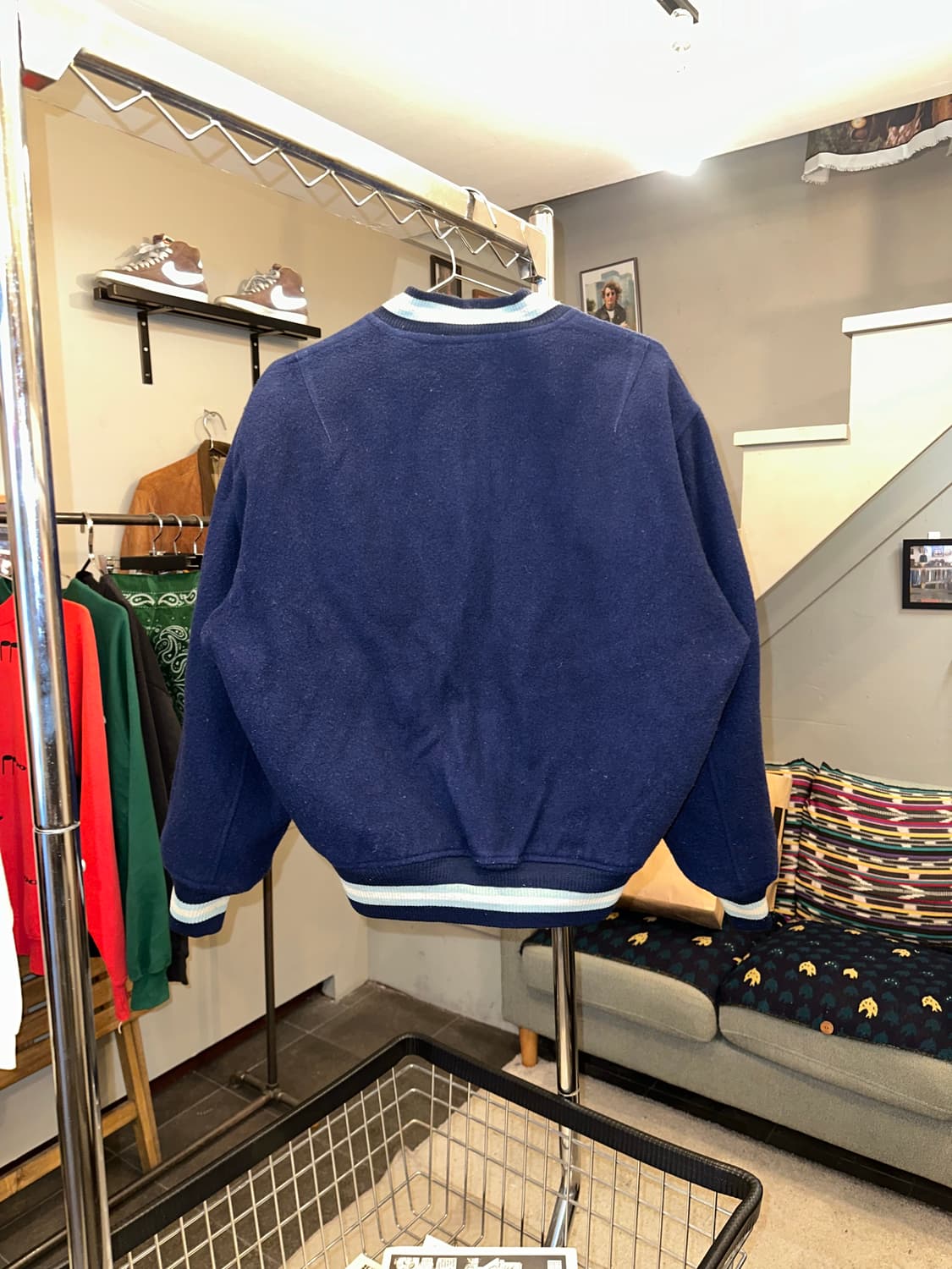 90‘s Men’s Ba-Tsu reversible bomber JK 상품이미지10