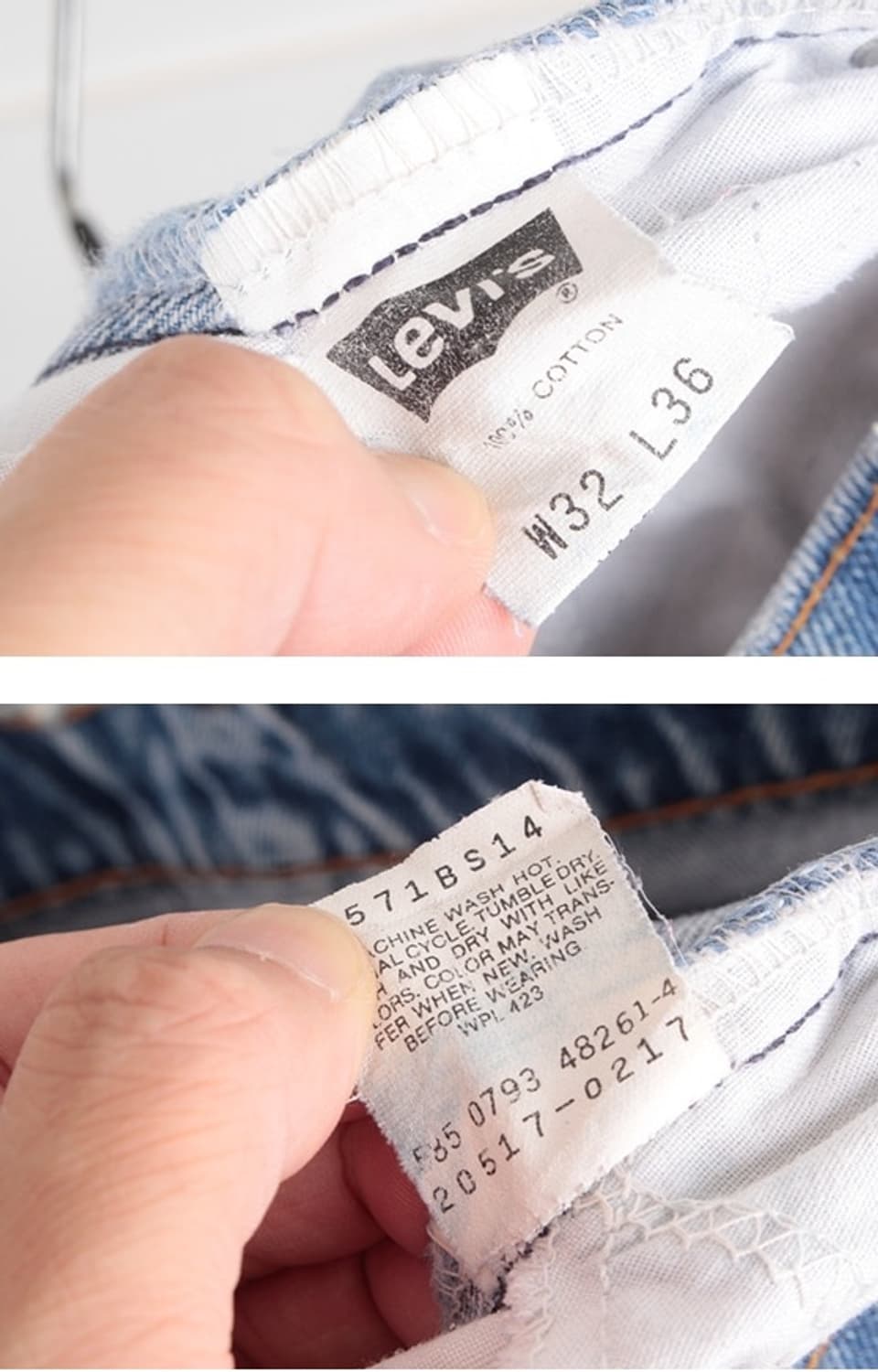 90년대 리바이스 517 오랜지탭 부츠컷 팬츠 상품이미지4