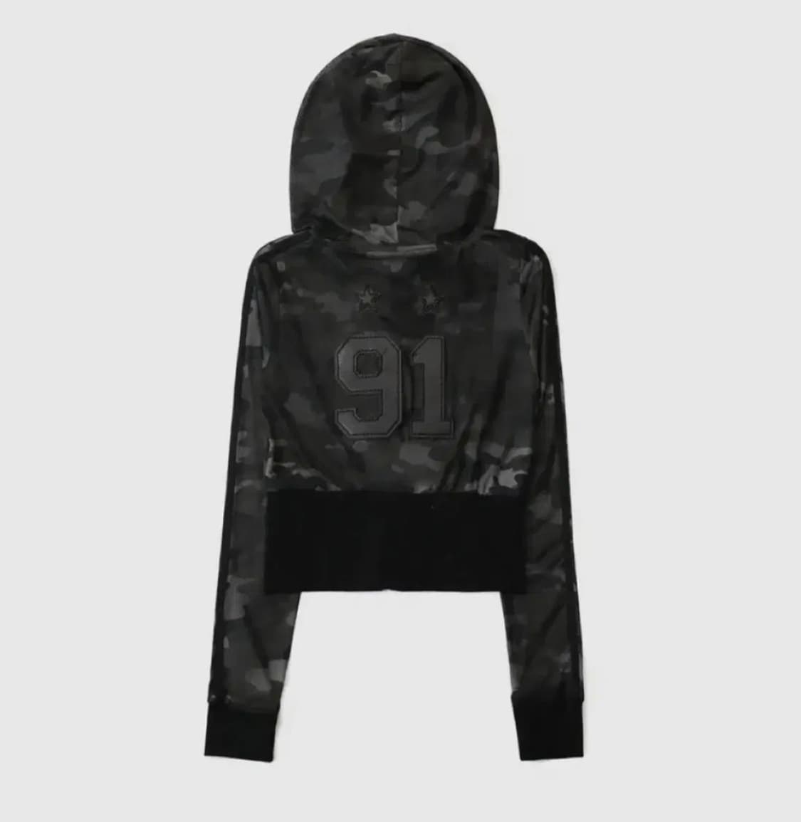 배드블러드 후드집업 카모 상품이미지2