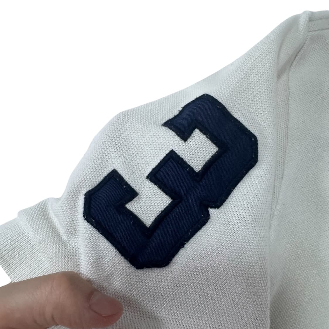 신형 폴로 랄프로렌 빅포니 화이트 반팔카라티 상품이미지3