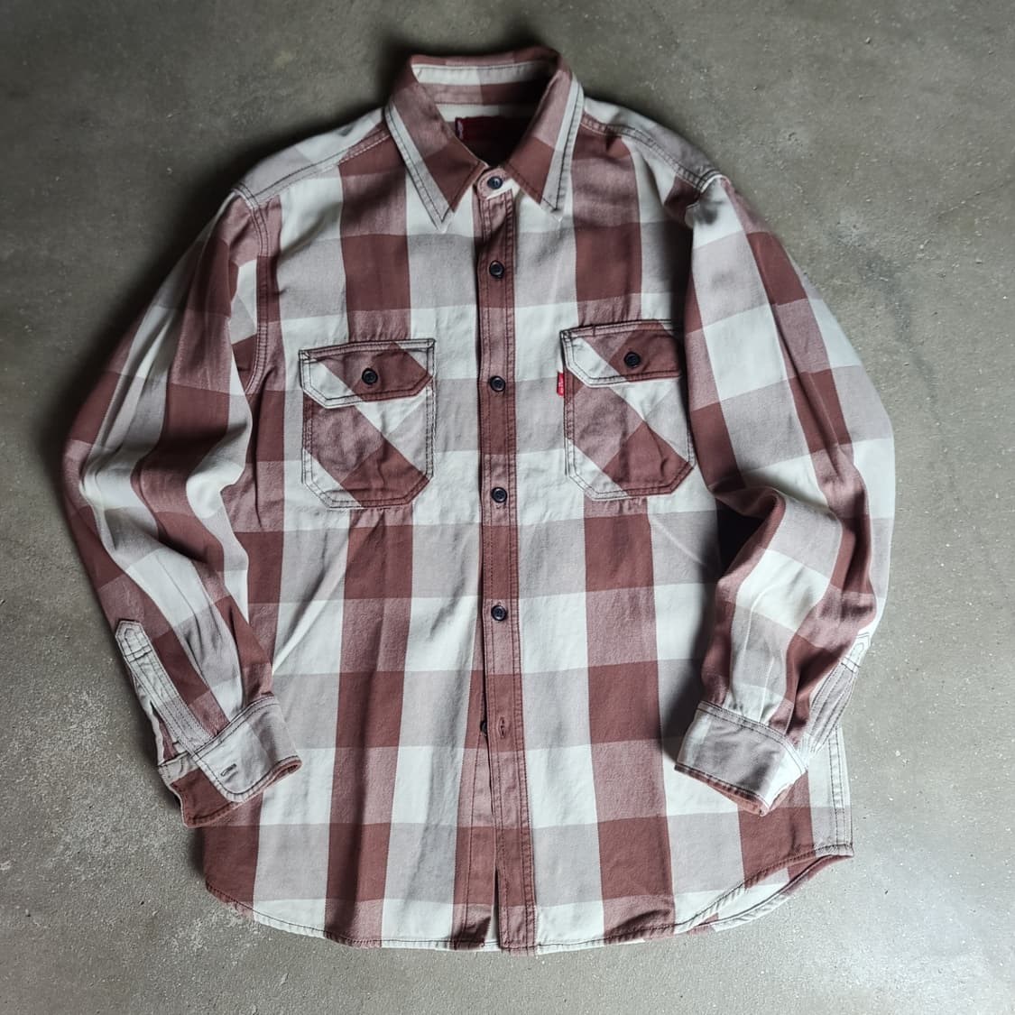 리바이스 레드탭 웨스턴 체크셔츠 상품이미지1