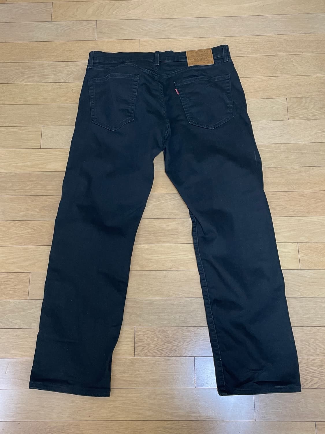 리바이스 505 w34 L32블랙진 상품이미지2