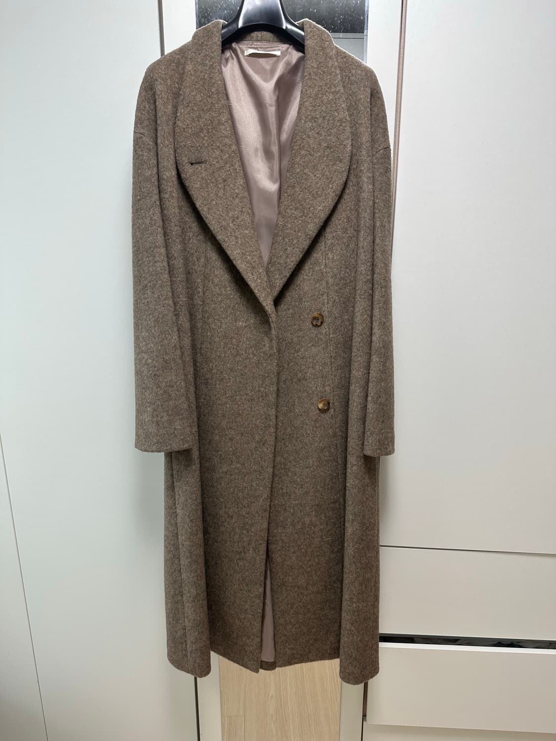 Certo shawl collar coat 세르토 코트 브라운 상품이미지7