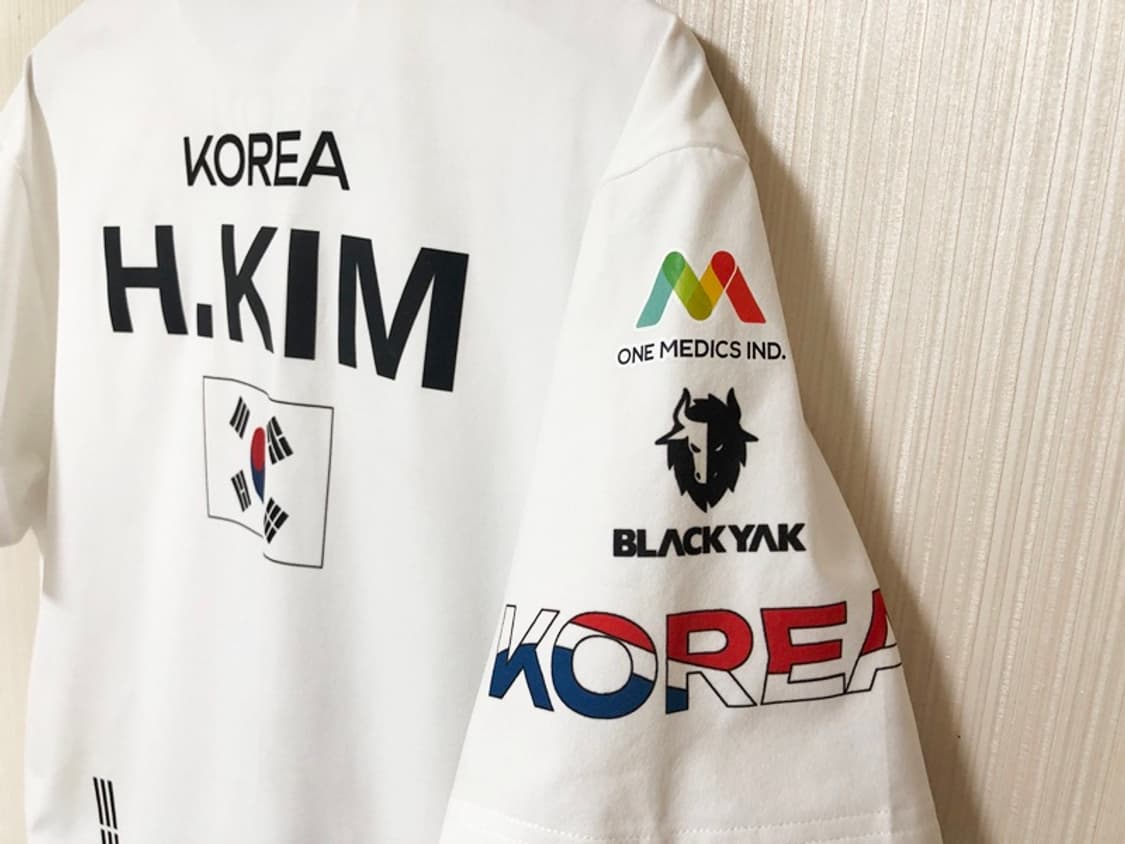 블랙야크 팀코리아 빙상국대 하프집업 트레이닝탑/셔츠 105 상품이미지10