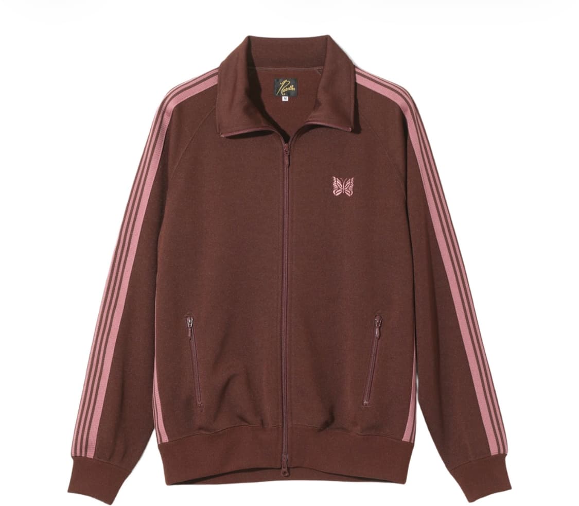 니들스 트랙 자켓 폴리 스무스 브라운 상품이미지1