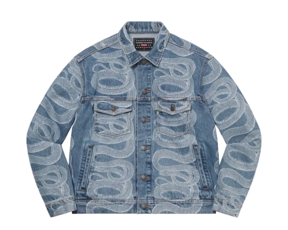 슈프림 히스테릭글래머 스네이크 데님 상품이미지1