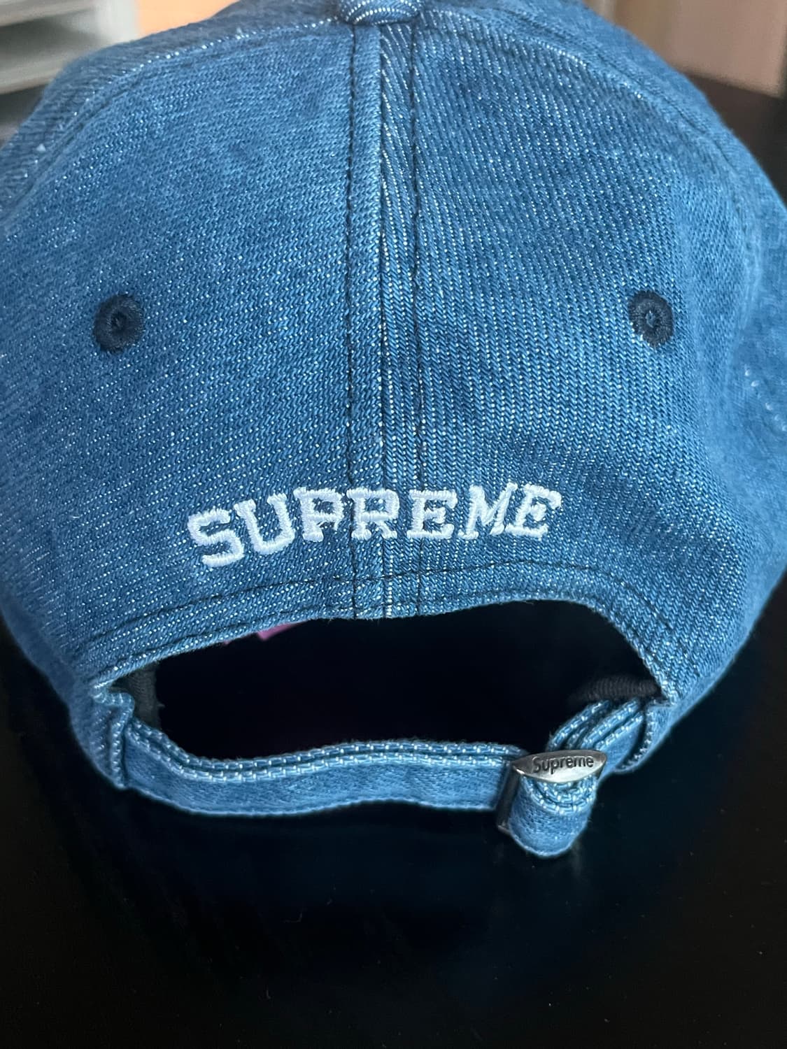 슈프림 데님 볼캡 6패널 상품이미지2