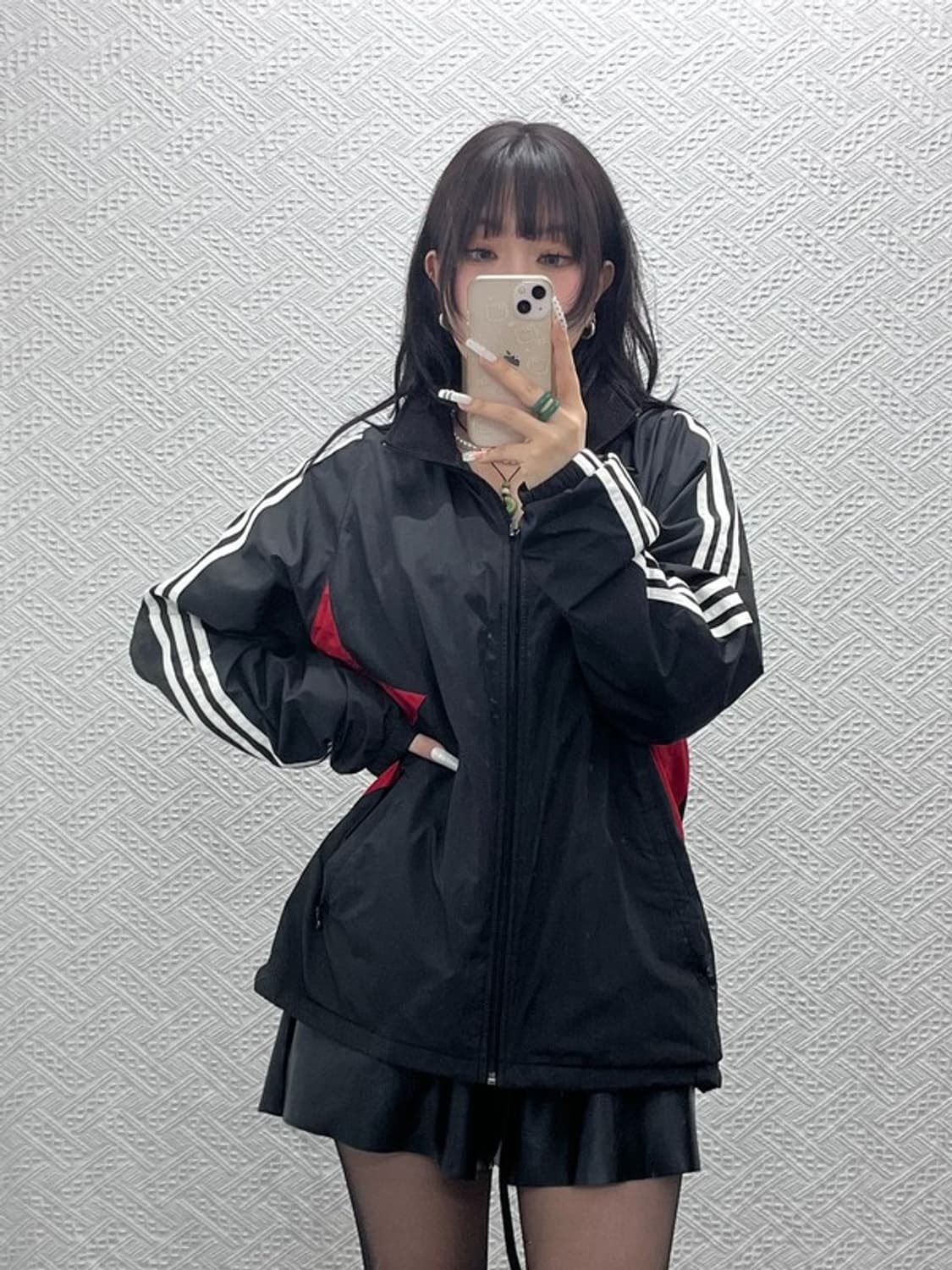 아디다스 올드스쿨 레트로 프레데터 바람막이 자켓 100 C11034 상품이미지1