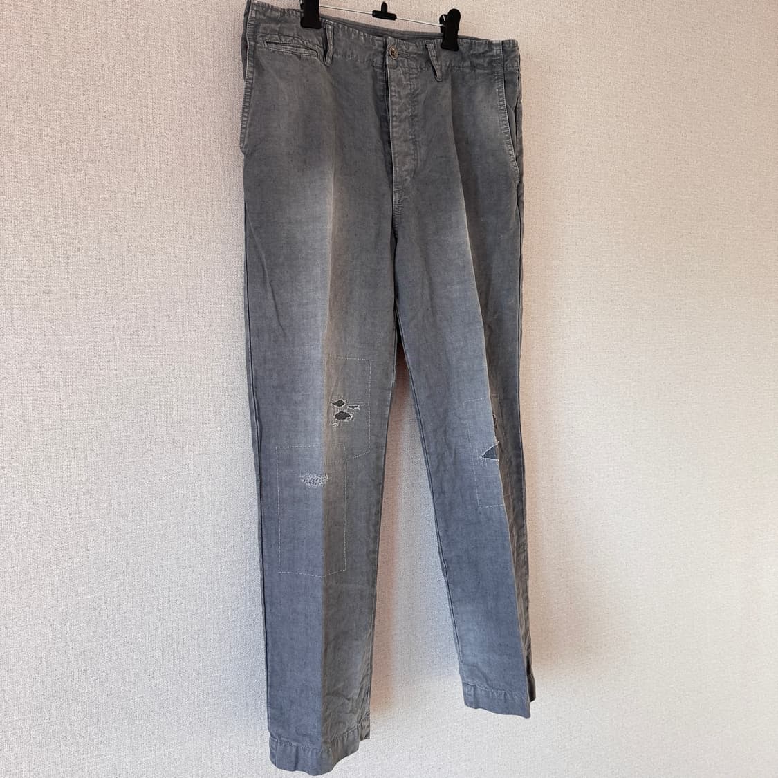 3)Visvim ict CHINO PANTS HW TAPER CRASH 상품이미지4