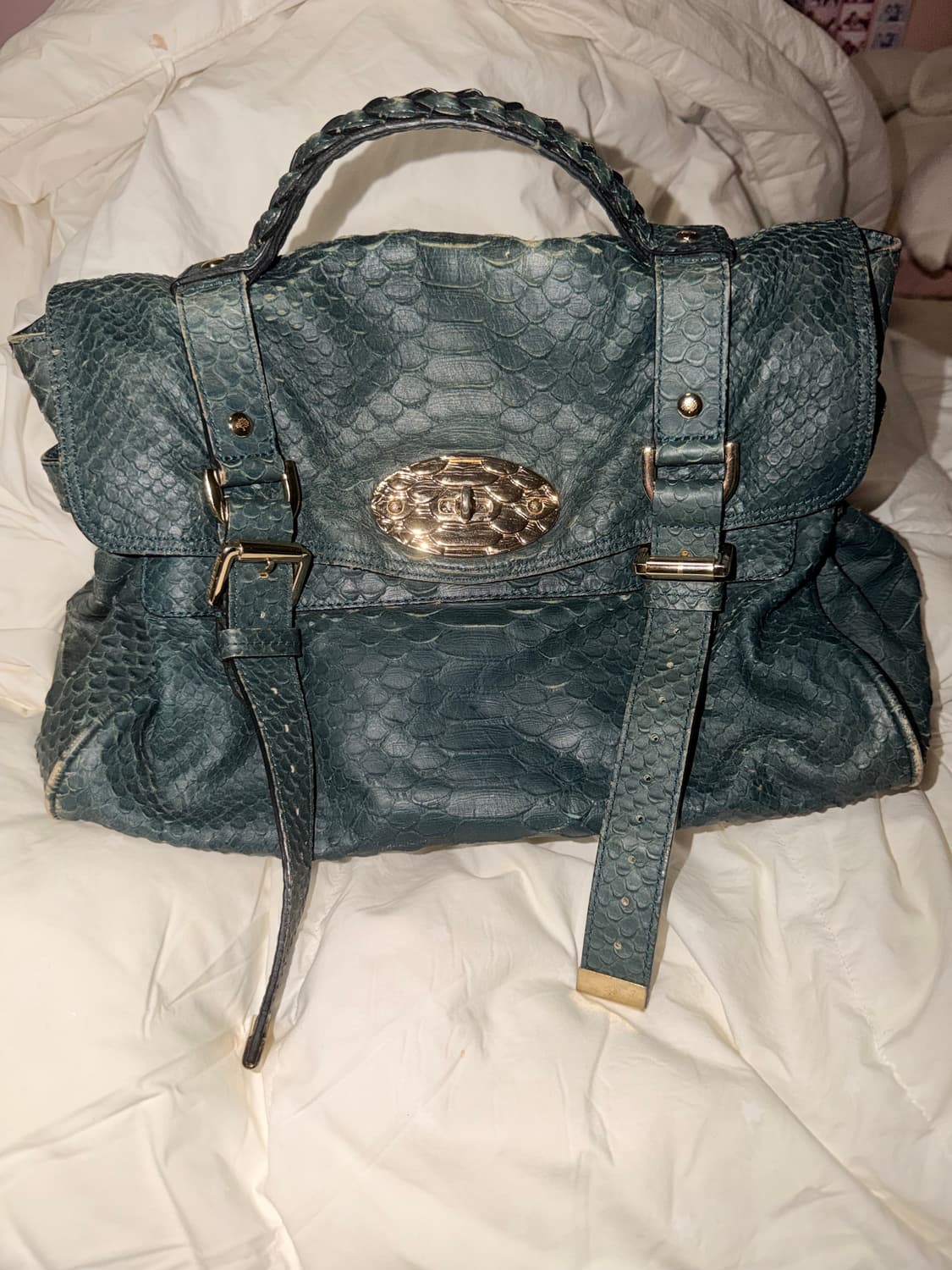 멀버리 알렉사 뱀피백 상품이미지1