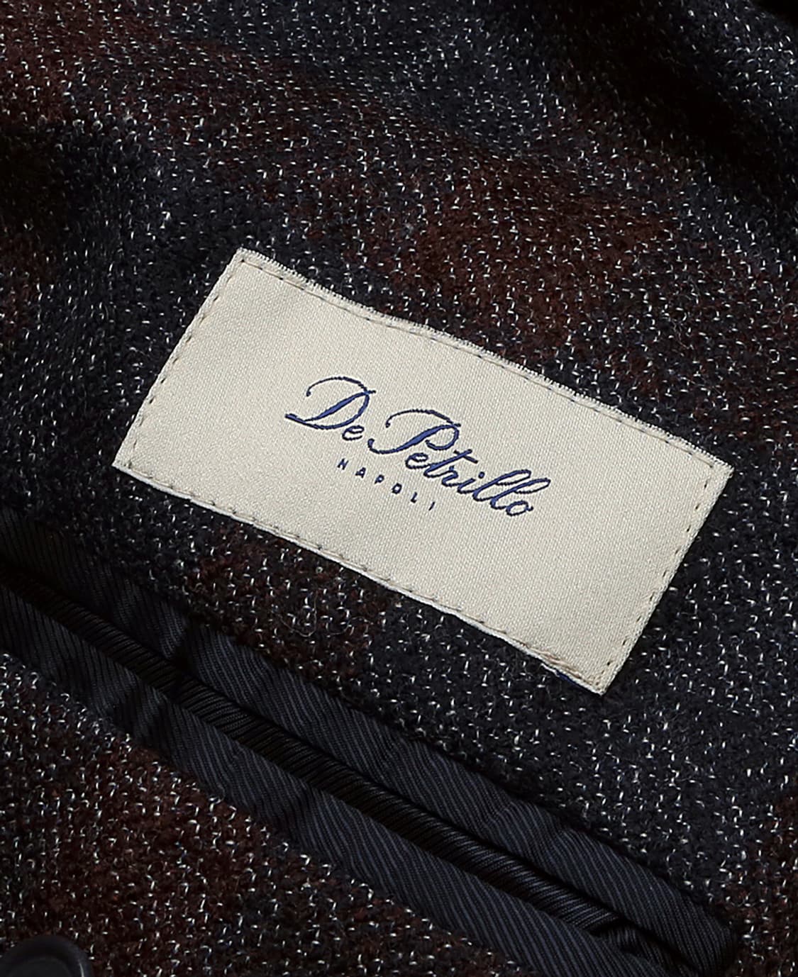 드 페트릴로 [De Petrillo] 나폴리 사르토리아 테일러링 체크자켓 상품이미지6