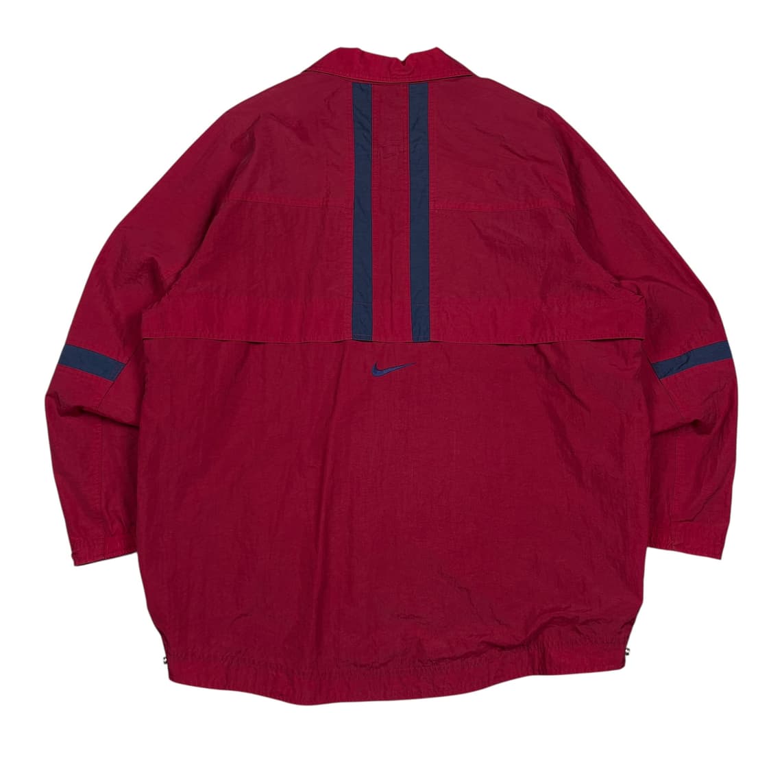 나이키00‘s 재팬라인 버건디 하프집 바람막이 상품이미지3