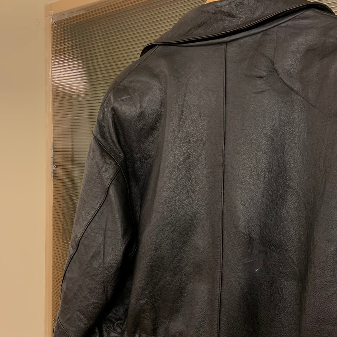 일본 빈티지 레더코트 상품이미지7