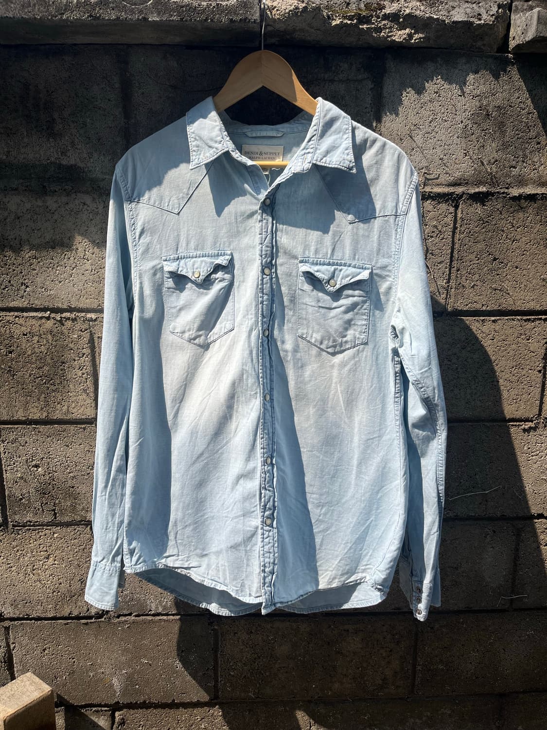DENIM&SUPPLY 웨스턴 데님 셔츠 L 상품이미지1