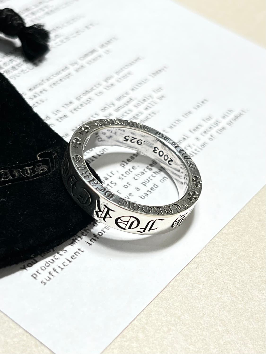 크롬하츠 포에버링 초민트급 풀구성 [정품] 상품이미지2