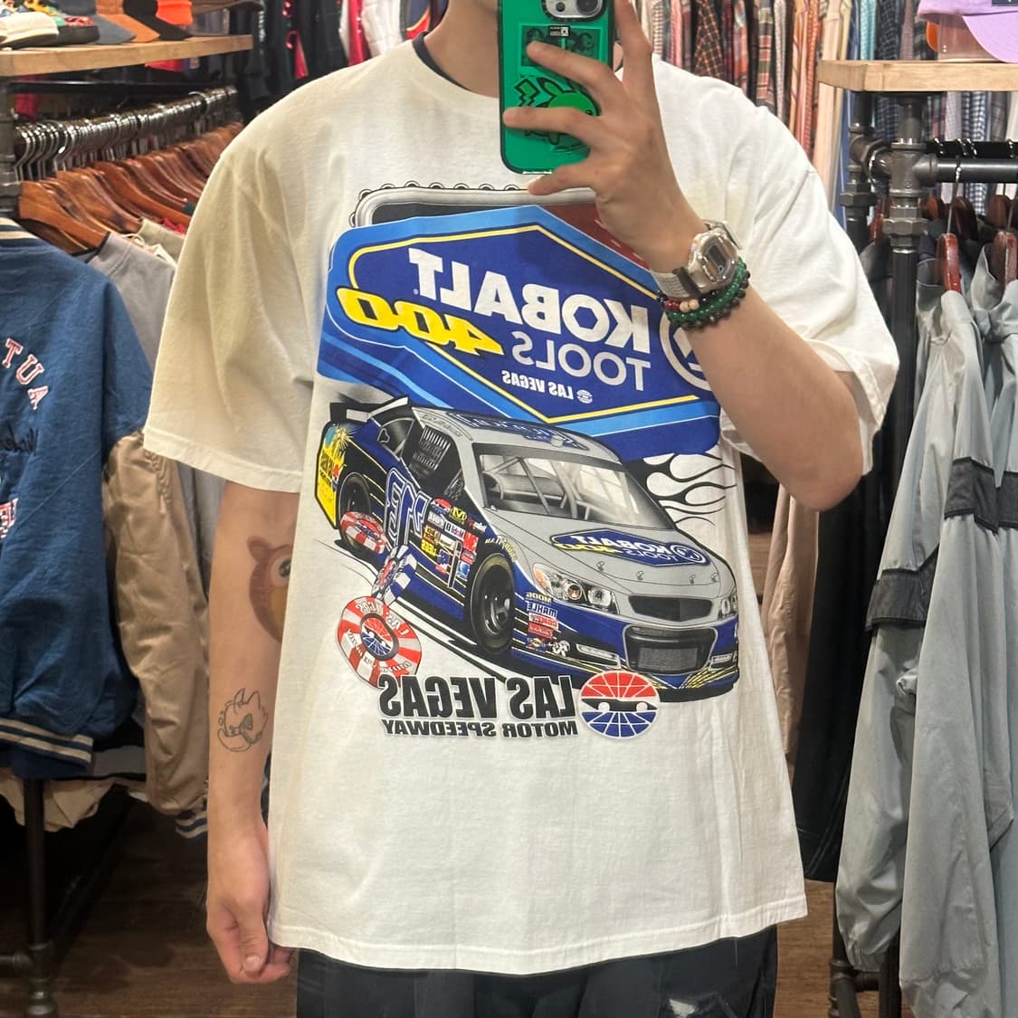 [HI] 빈티지 나스카 반팔티 화이트 상품이미지1