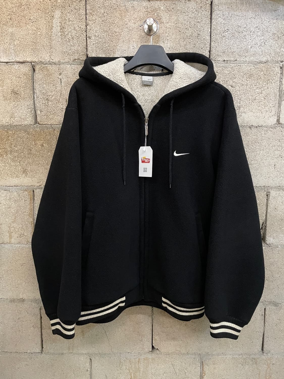 00’s 나이키 올드스쿨 후리스 후드 자켓 상품이미지3