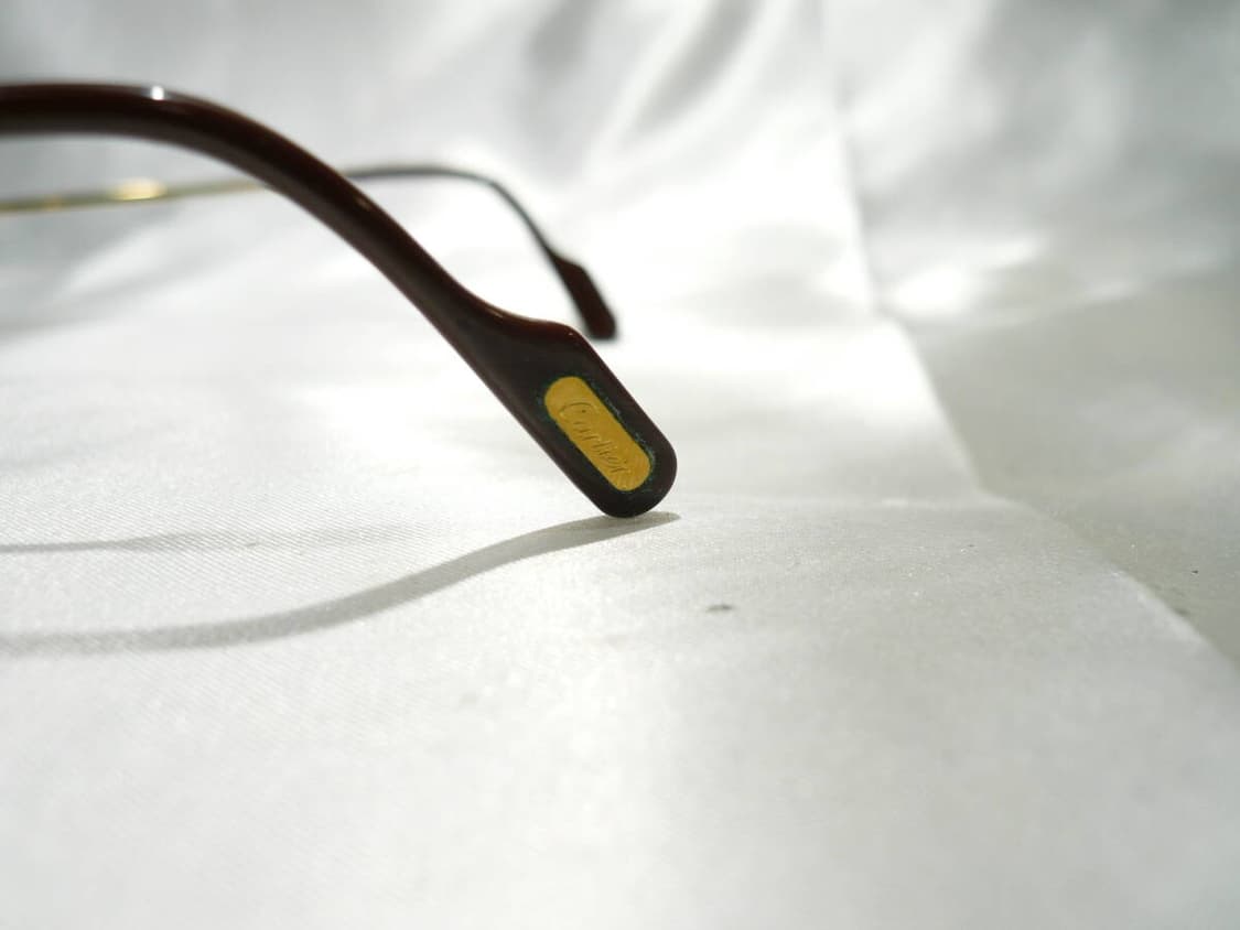 80s Cartier Santos 빈티지 까르띠에 산토스 안경 상품이미지4