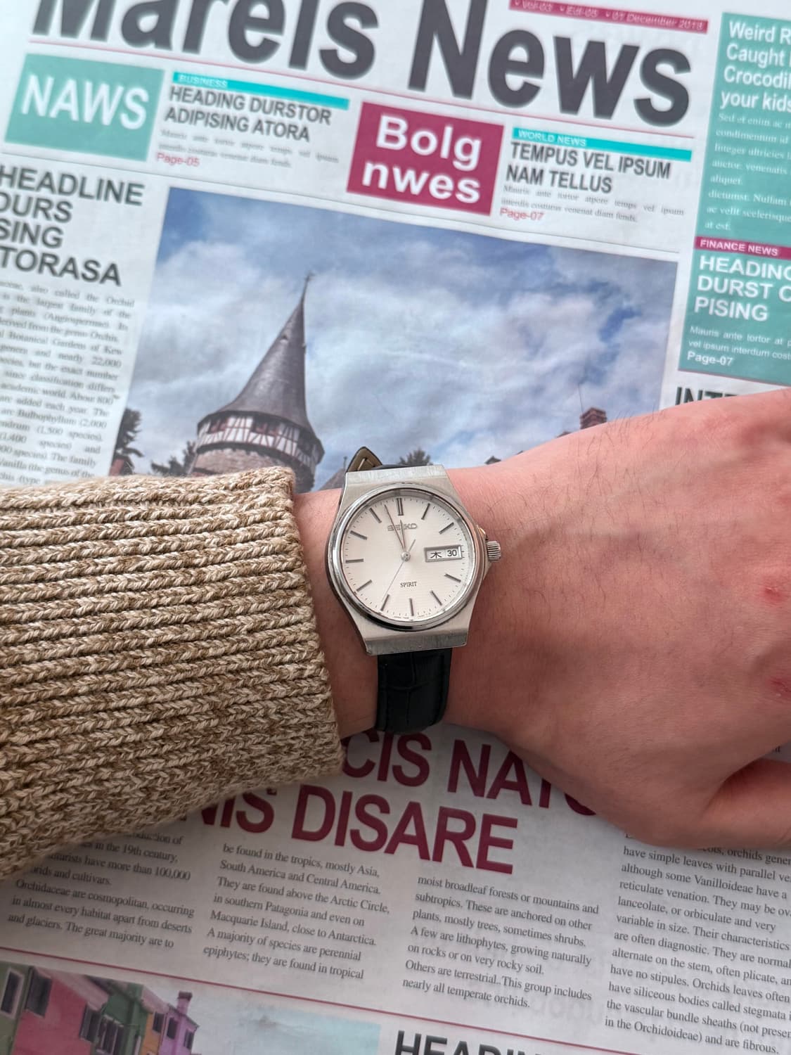 Seiko 세이코 SPRIT Quartz Day-Date 상품이미지5