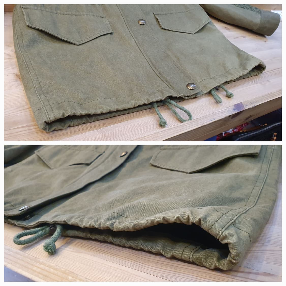 66/77.에고이스트 비즈 야상점퍼 상품이미지7