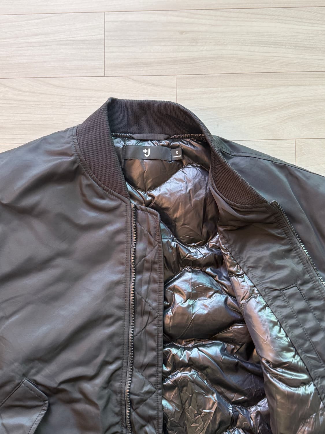 [S] 유니클로 +J 오버사이즈 MA-1 자켓 21FW 상품이미지3