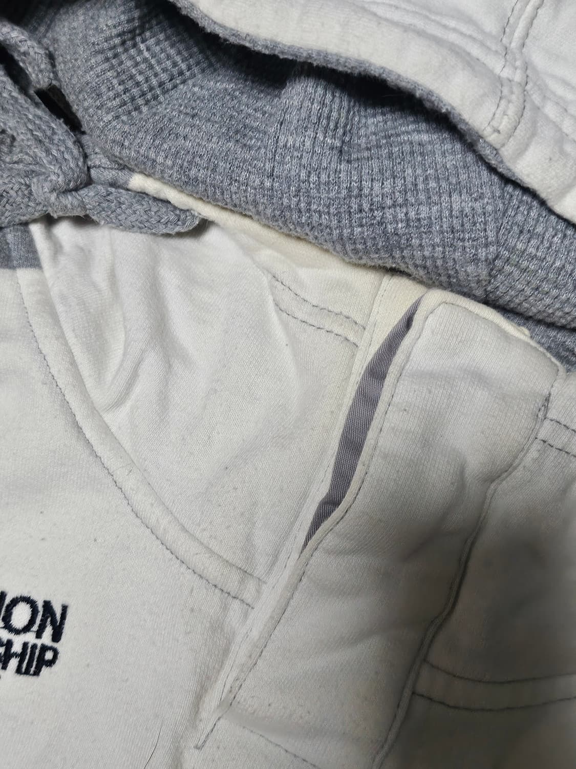 EDWIN 핀터깔 스트라이프 후드티 100 상품이미지4