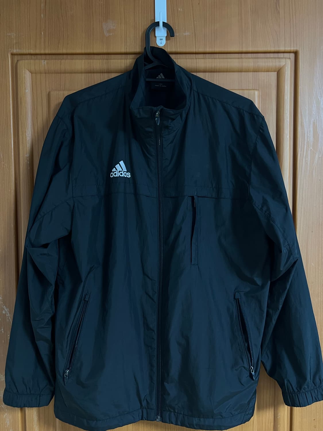 아디다스 빈티지 블랙 바람막이 상품이미지1