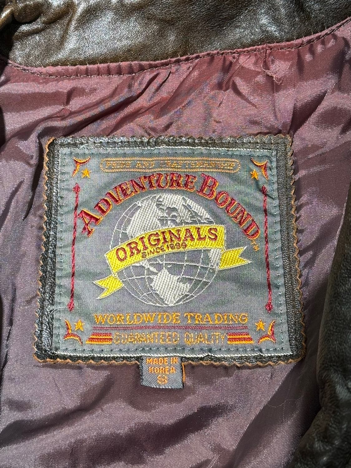 어드벤처 바운드 브라운 투 포켓 레더 자켓 상품이미지8