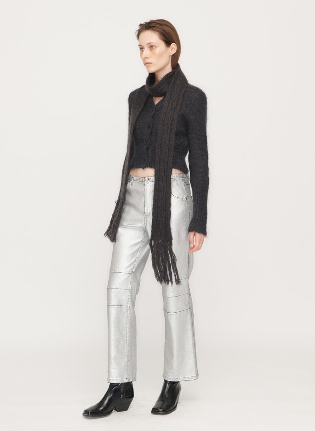 Open yy mohair cardigan 모헤어 가디건 더오픈프로덕트 상품이미지2