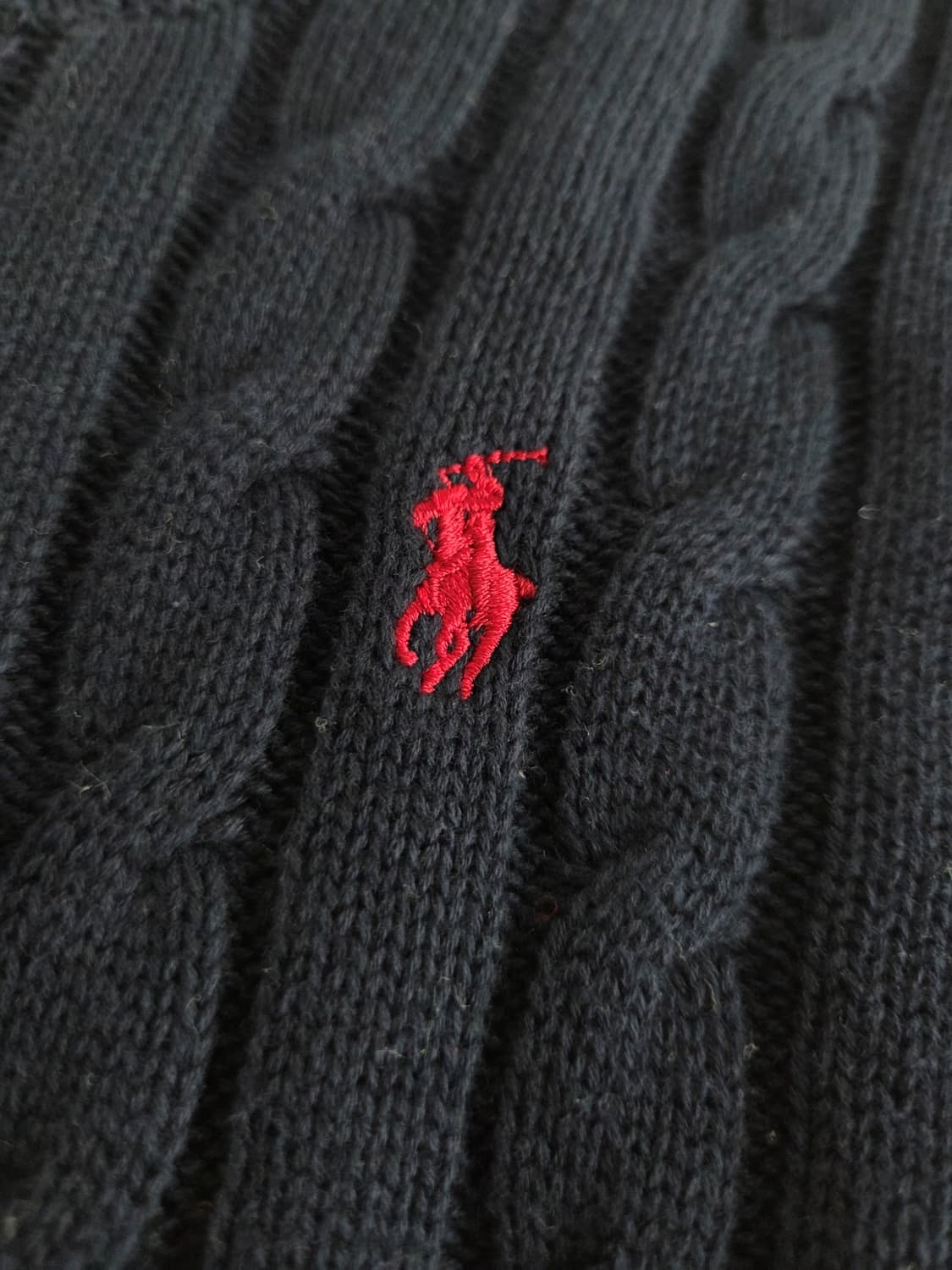 폴로 랄프로렌 케이블 코튼 니트 160/84A 상품이미지5