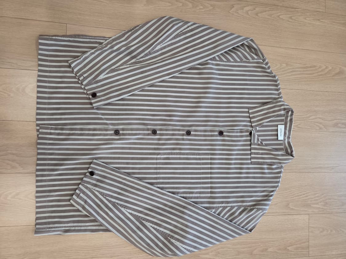 Mock-neck stripe shirt 상품이미지9