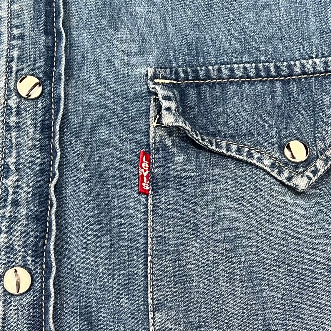 리바이스 워크 데님셔츠 s09855 상품이미지5