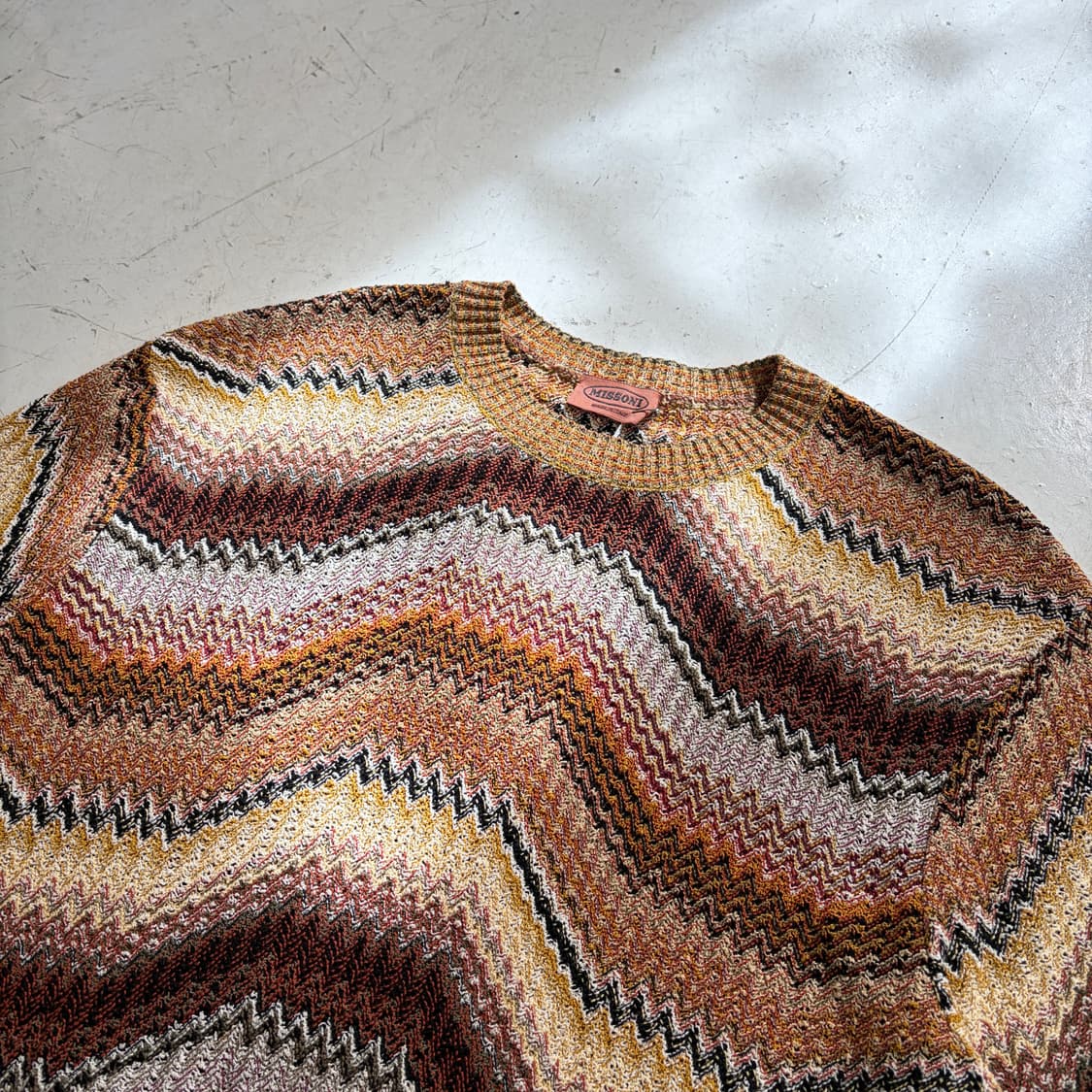 MISSONI 미쏘니 빈티지 니트 M 상품이미지4