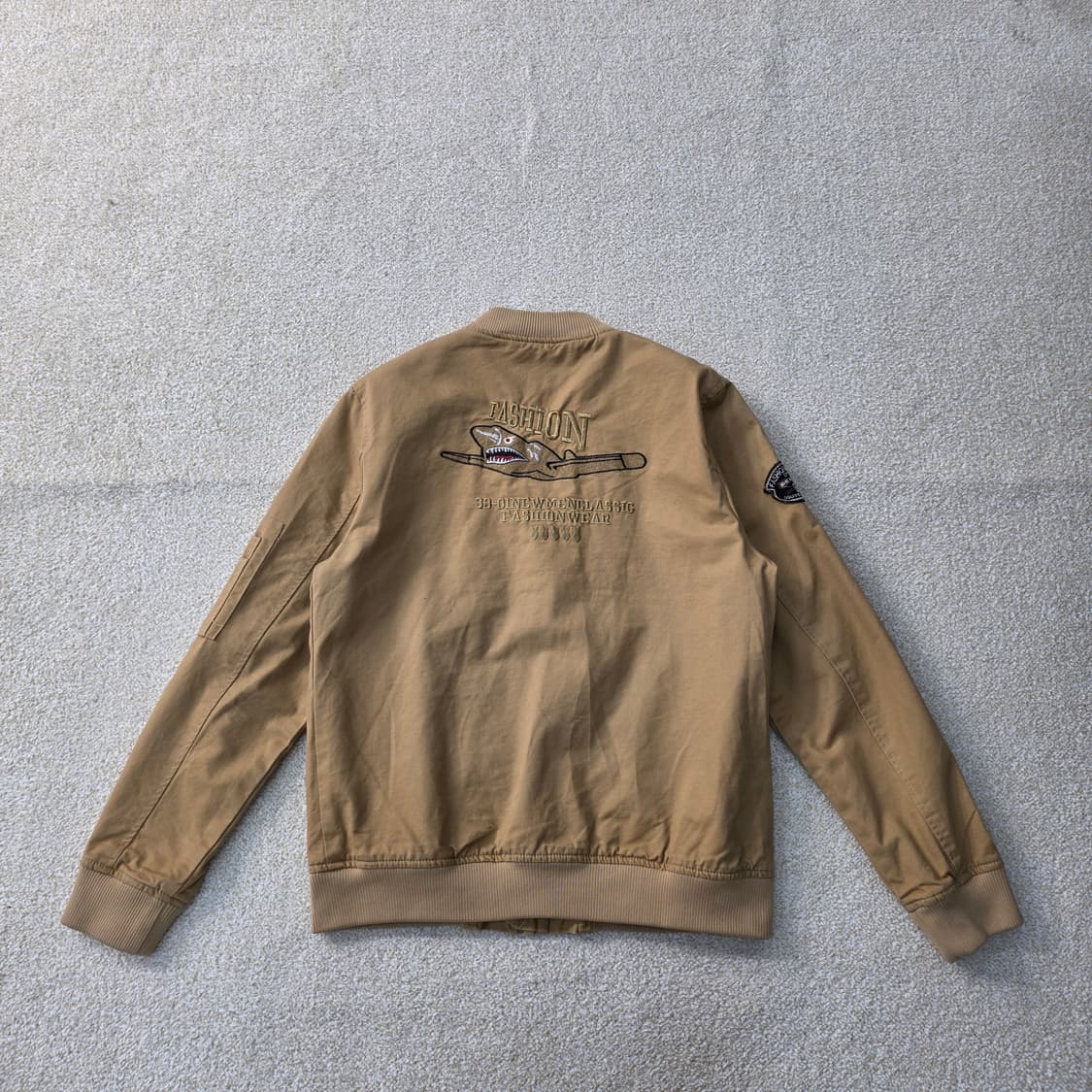[L] KASILD 빈티지 집업 항공 자켓 1215J1 상품이미지3