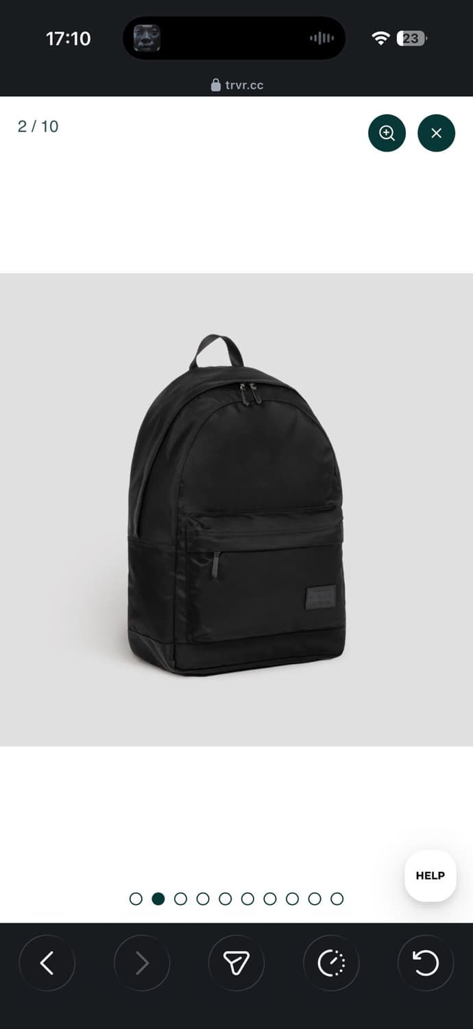 Trvr staple daypack black 백팩 상품이미지3