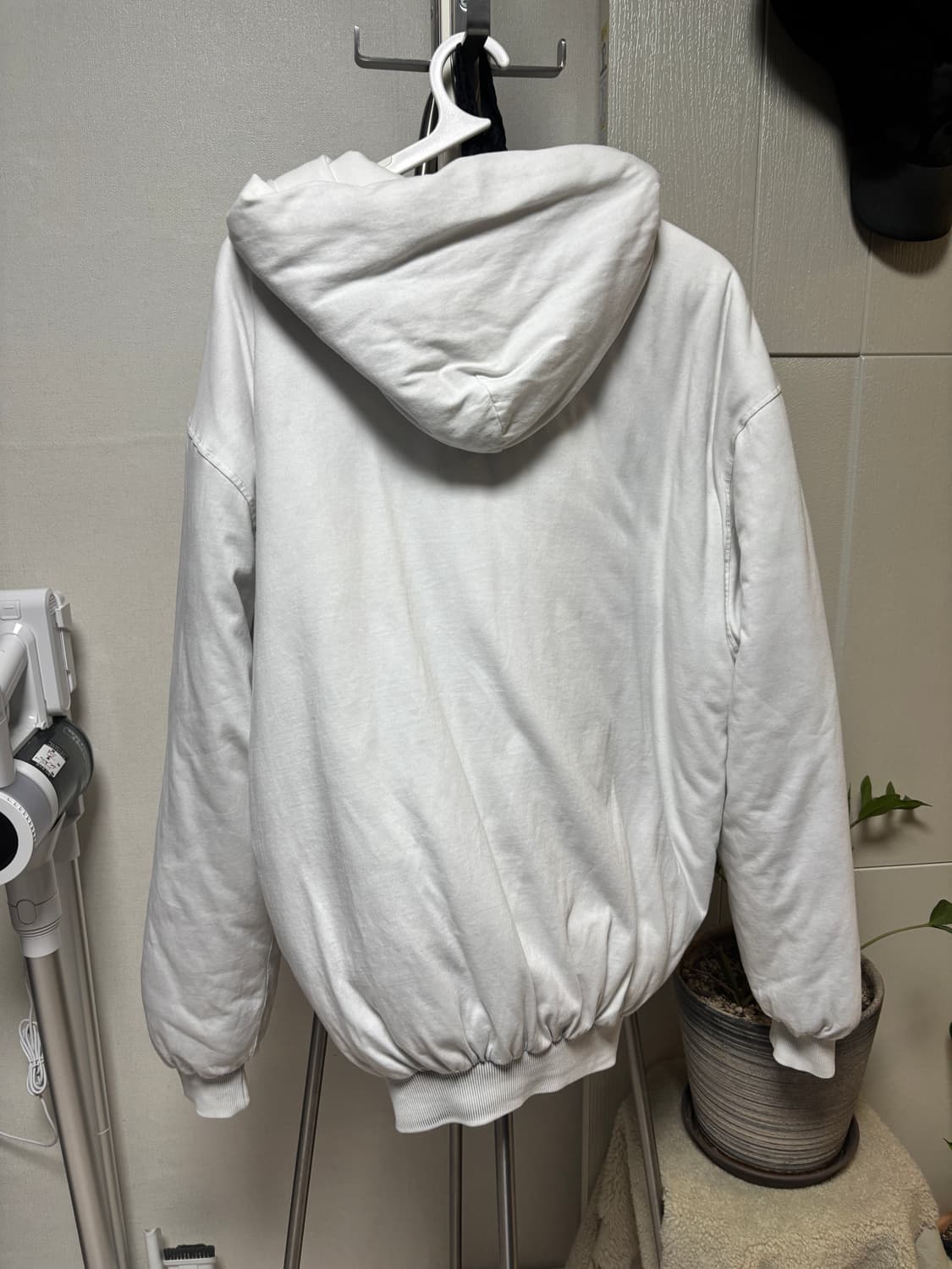 WE11DONE padded 셋업 (후드+스커트) 상품이미지3