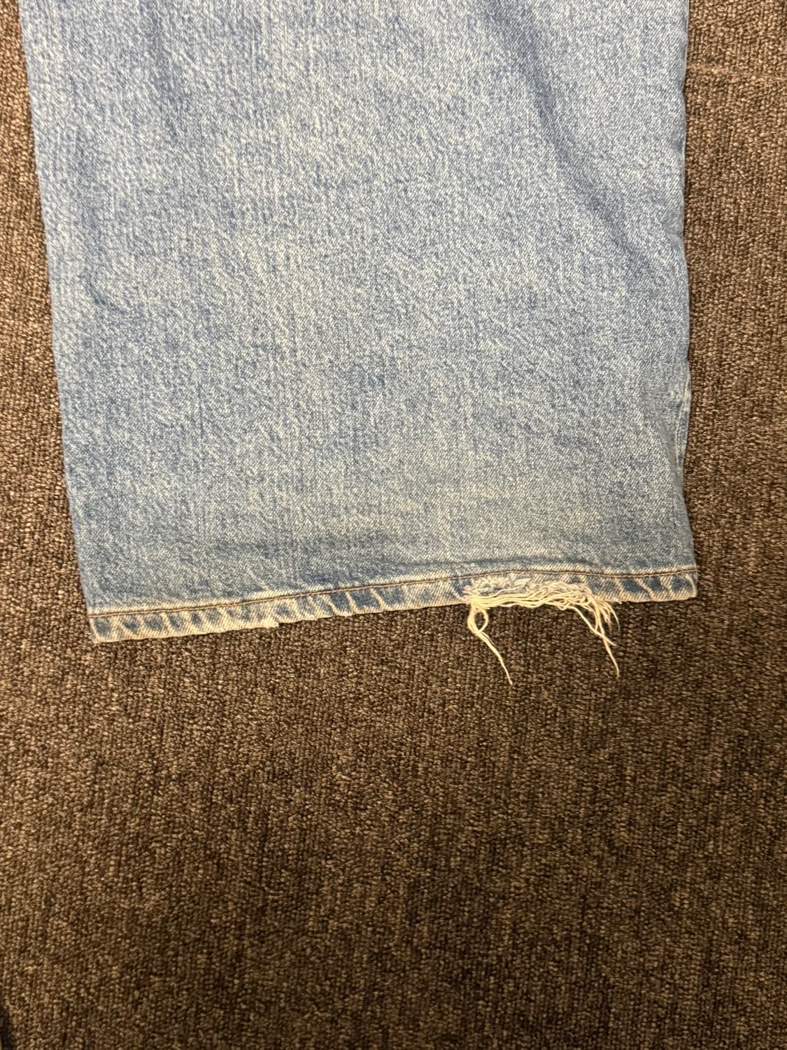 [L-XL] 자라 x 루이지 배기 진 미디움 블루 상품이미지7