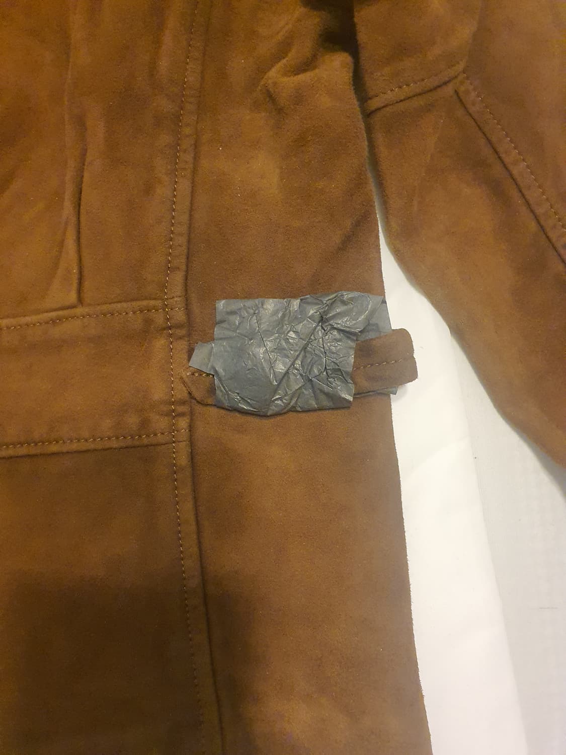 SUEDE NEWSBOY JACKET SMALL 상품이미지2