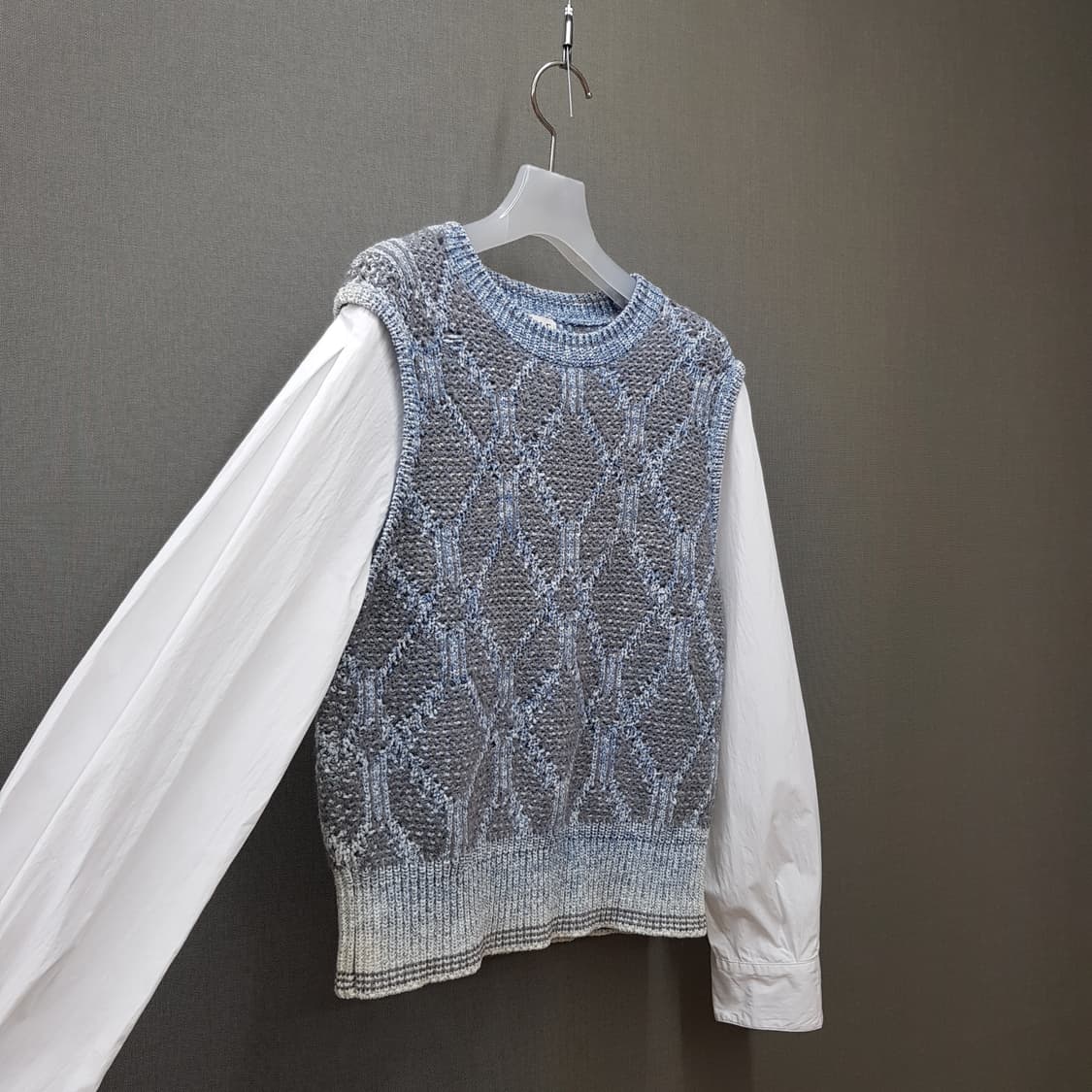 한섬 타임 2022 레이어드 셔츠 F사이즈 상품이미지4